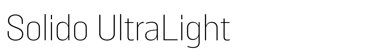 Solido UltraLight